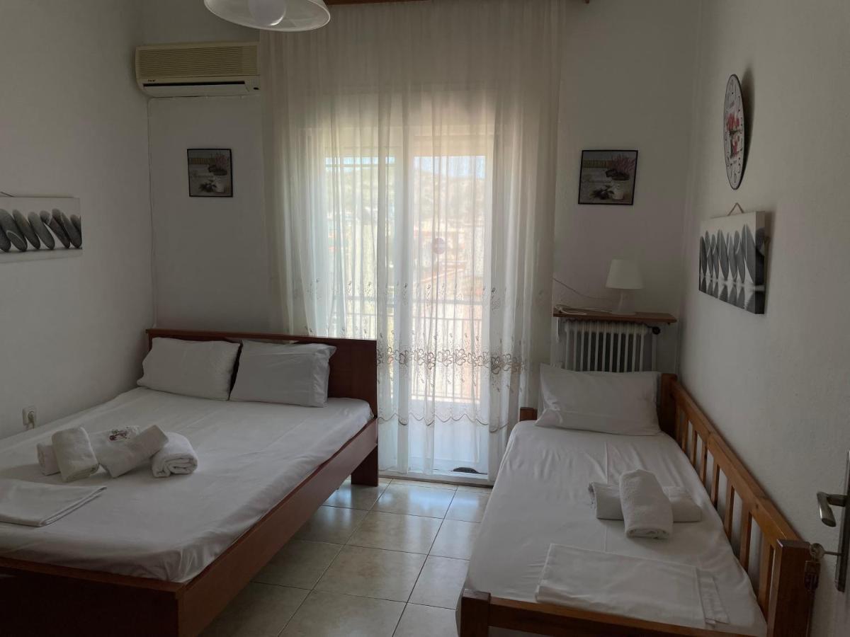 Nikos Rooms Неа-Перамос Экстерьер фото